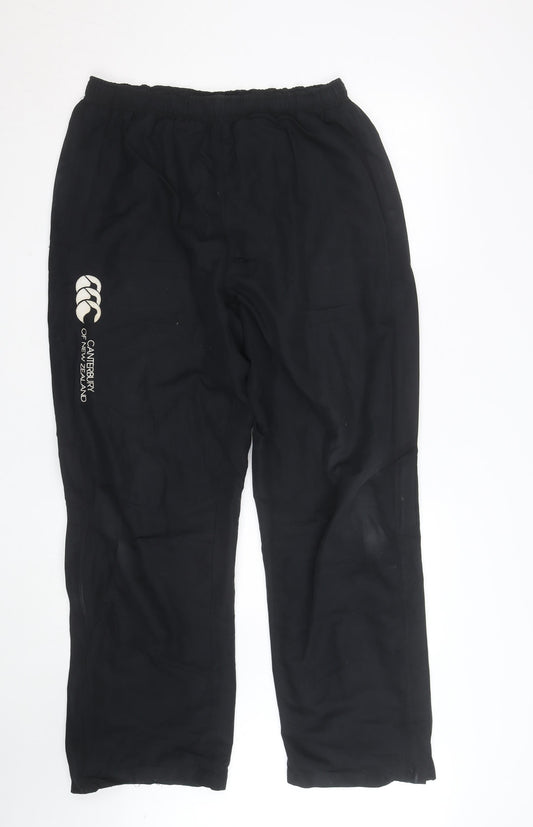 Canterbury of New Zealand Men's Black L Track Pants Rugby Trousers