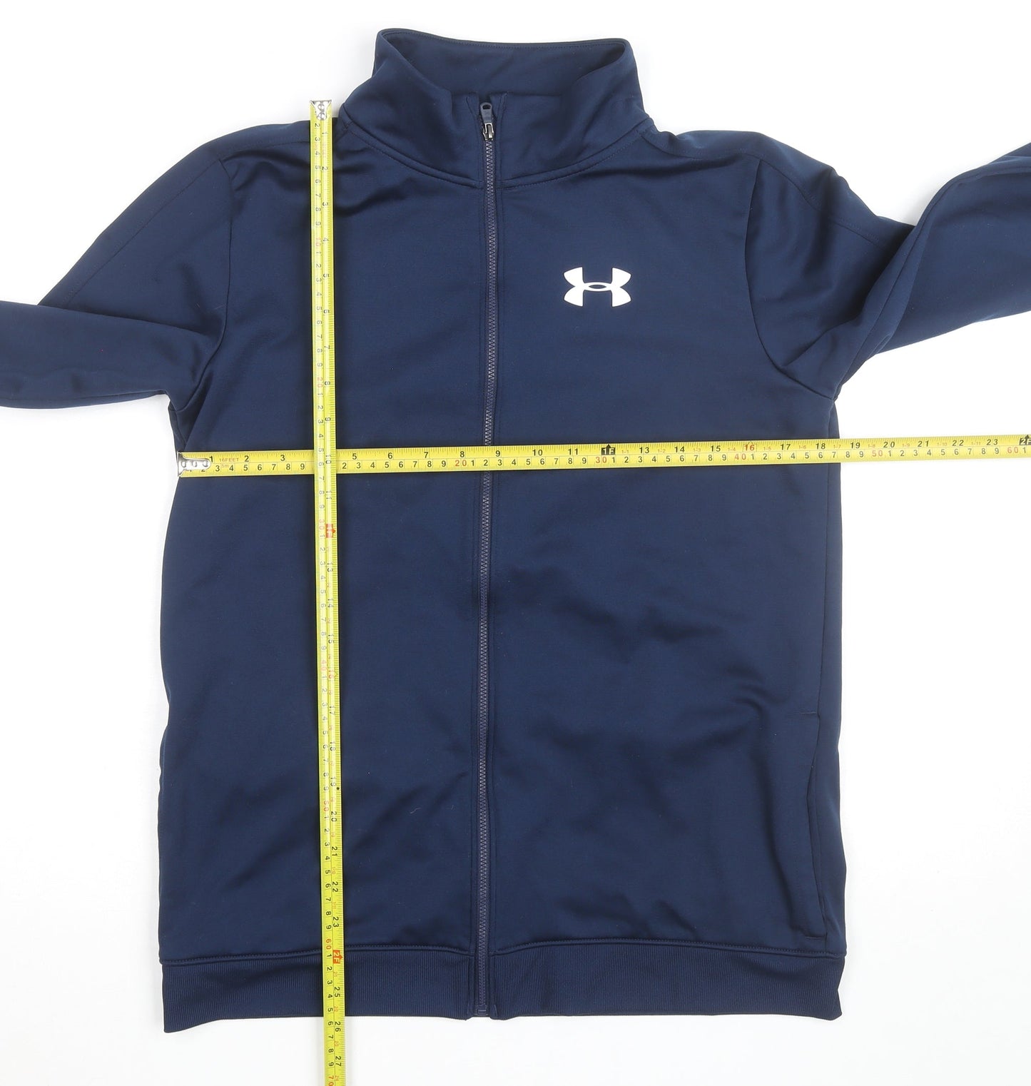 Under Armour Men's Blue Polyester Track Jacket Size XL