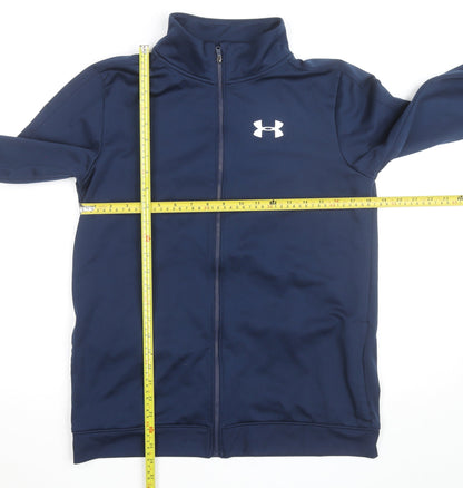 Under Armour Men's Blue Polyester Track Jacket Size XL
