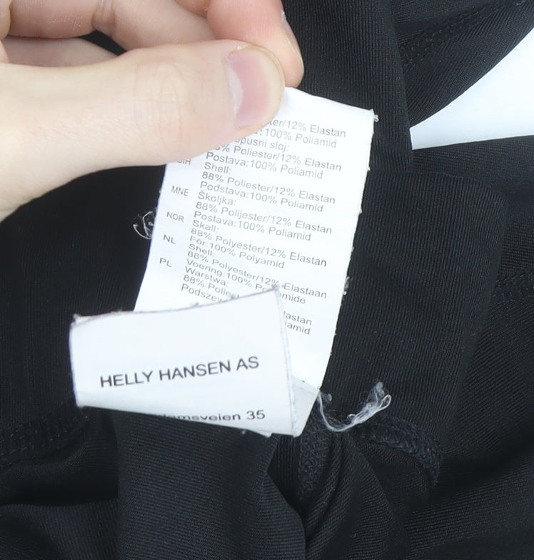 Helly Hansen Womens Black X-Cool Leggings L Breathable Stretchy Trousers