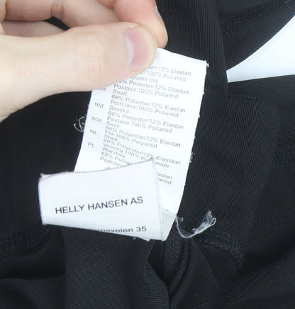 Helly Hansen Womens Black X-Cool Leggings L Breathable Stretchy Trousers