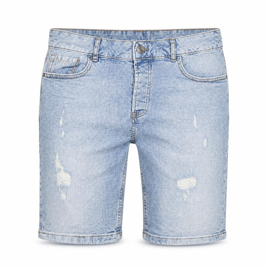 Denim Co. Women Blue Slim Fit Light Wash Denim Shorts Size 34