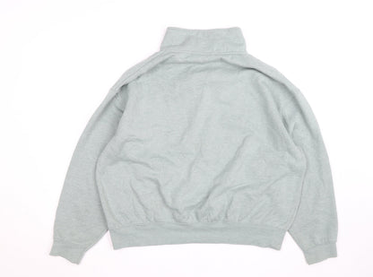 Dunnes Stores Women’s Grey 1/2 Zip Pullover Sweatshirt Size 16