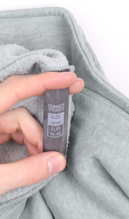 Dunnes Stores Women’s Grey 1/2 Zip Pullover Sweatshirt Size 16