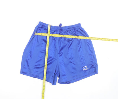 Sondico Men's Blue Athletic Sports Shorts Size M Quick Dry Lightweight
