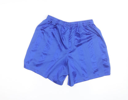 Sondico Men's Blue Athletic Sports Shorts Size M Quick Dry Lightweight