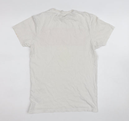Marvel White XS Women's Short Sleeve Crew Neck T-Shirt