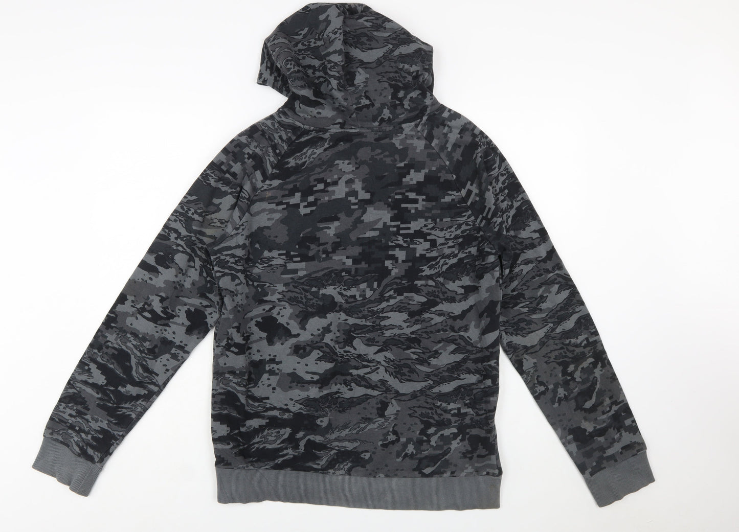 Under Armour Boys Grey Camouflage Pullover Hoodie Size XL 158-170cm