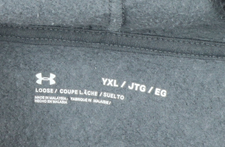 Under Armour Boys Grey Camouflage Pullover Hoodie Size XL 158-170cm
