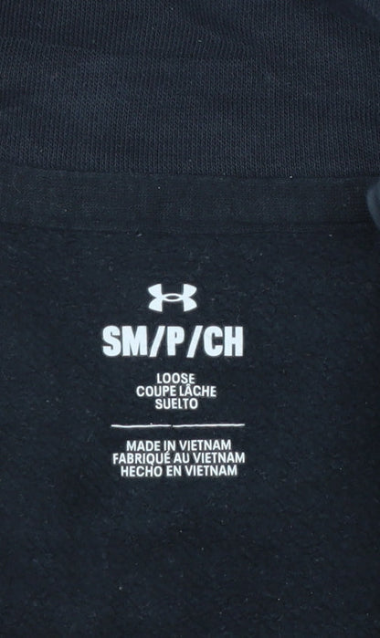 Under Armour Women's Black Small 1/2 Zip Pullover Sweatshirt