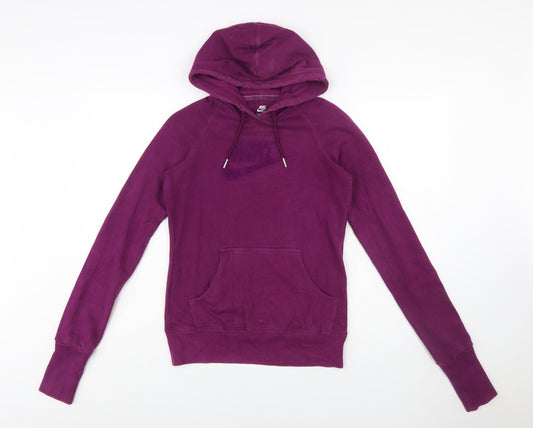 Nike Women's Purple Pullover Hoodie Size Small 8/10 Sportswear