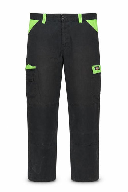 Dickies Men’s Black Cargo Work Trousers L 40in Waist Cotton Blend