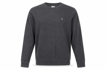 Emporio Armani EA7 Men's Grey Cotton Crew Neck Sweatshirt S