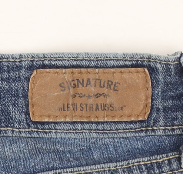 Levi Strauss Women's Blue Straight Jeans Size 10 Regular Fit