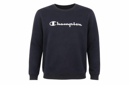 Champion Men's Black Small Crew Neck Pullover Sweatshirt