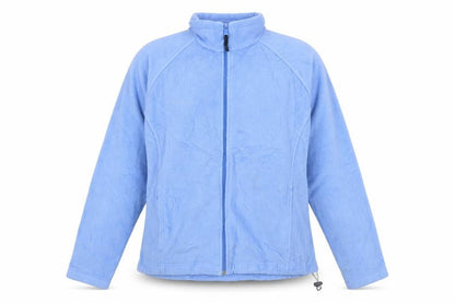 Columbia Women's Blue Fleece Full Zip Jacket XL
