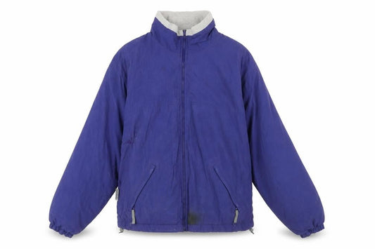 Columbia Women's Purple Interchange Jacket L Waterproof Windproof