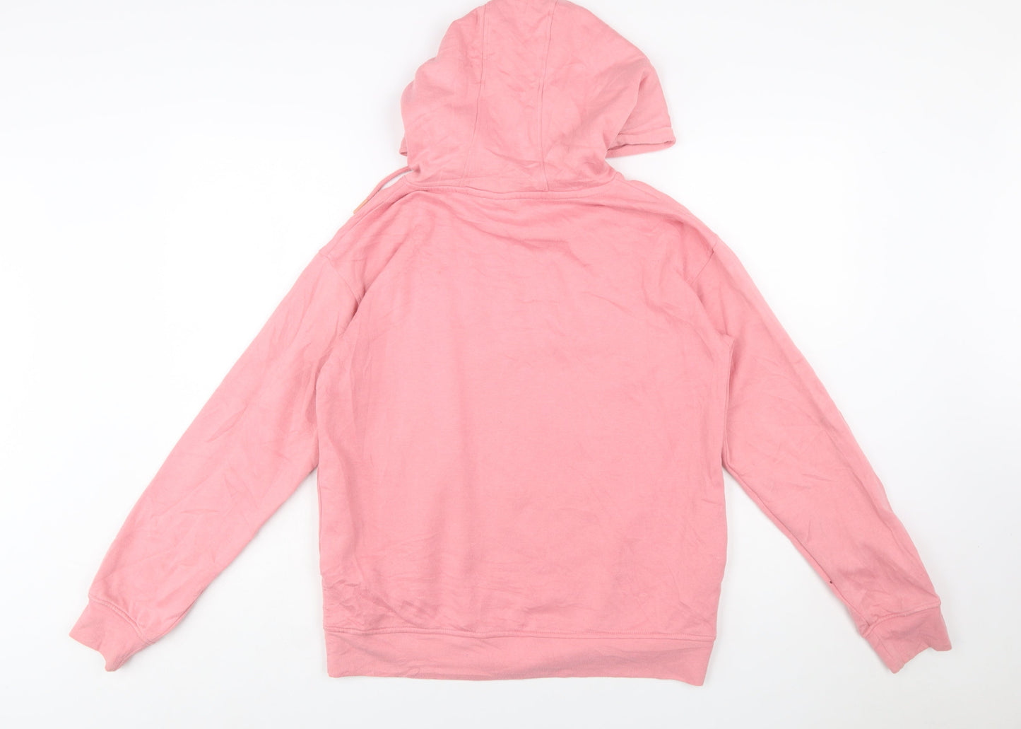 Disney Womens Pink Mickey Mouse Pullover Hoodie 2XS