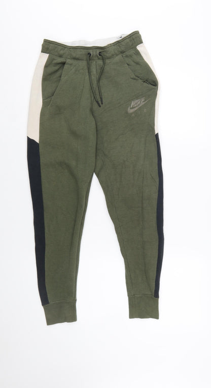 Nike Women’s Green XS Jogger Sweatpants with Logo Detail