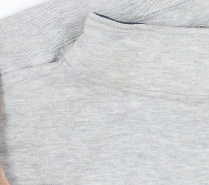 Venezia Jeans Women's Grey & Navy USA 1/4 Zip Sweatshirt Size 18/20