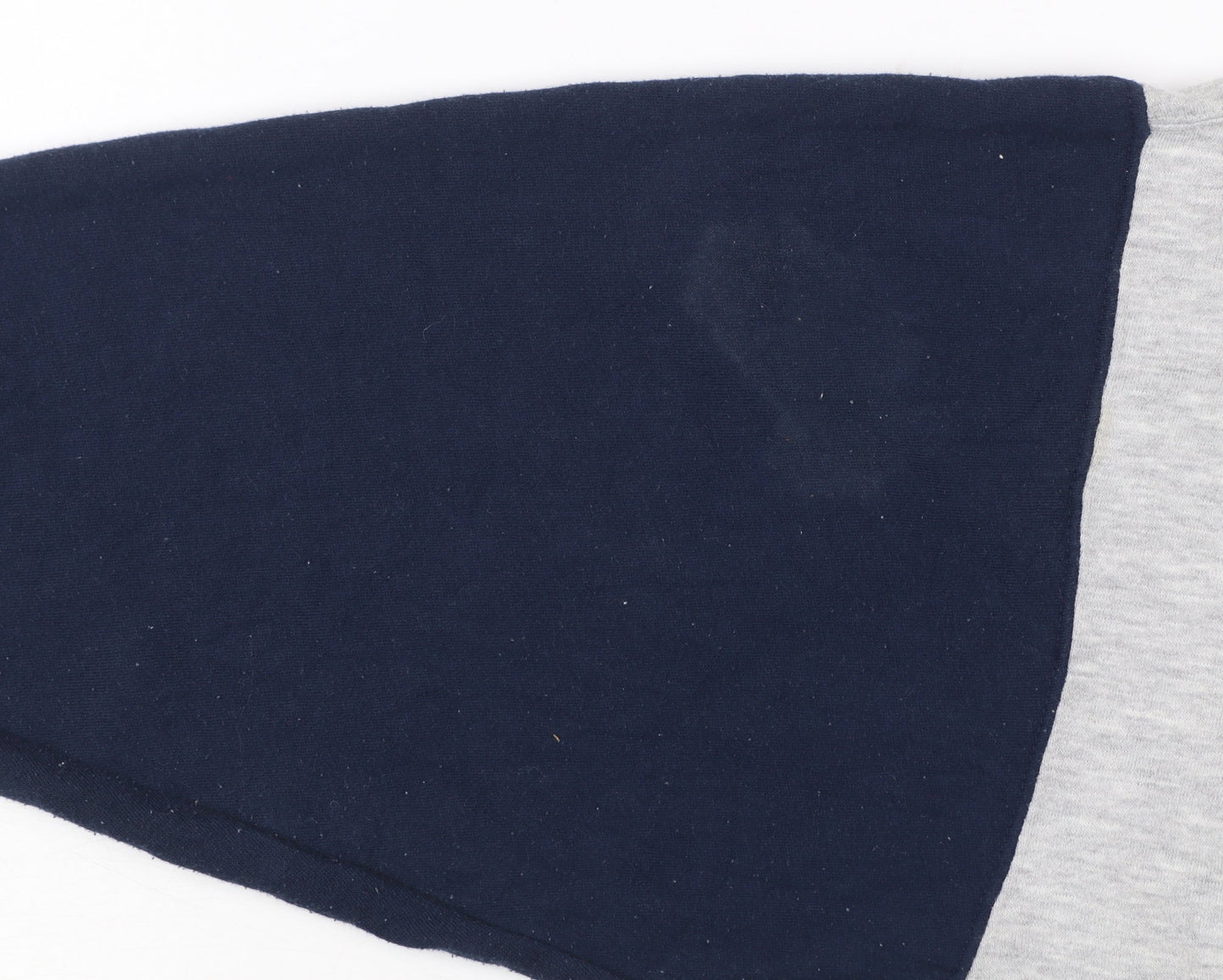 Venezia Jeans Women's Grey & Navy USA 1/4 Zip Sweatshirt Size 18/20