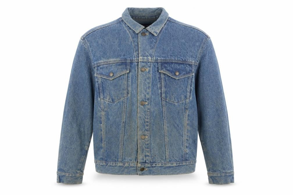 Calvin Klein Men's Blue Denim Basic Jacket XL Vintage 90s