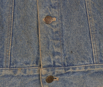 Calvin Klein Men's Blue Denim Basic Jacket XL Vintage 90s