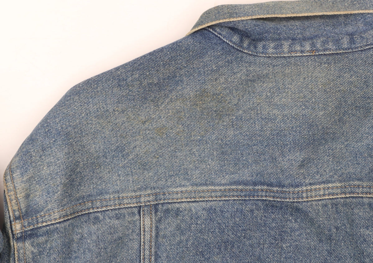 Calvin Klein Men's Blue Denim Basic Jacket XL Vintage 90s