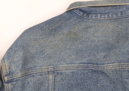 Calvin Klein Men's Blue Denim Basic Jacket XL Vintage 90s