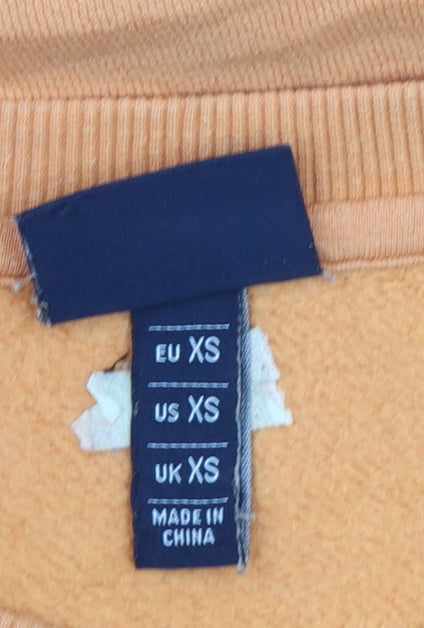 Ellesse Men's Orange XS Crew Neck Pullover Sweatshirt
