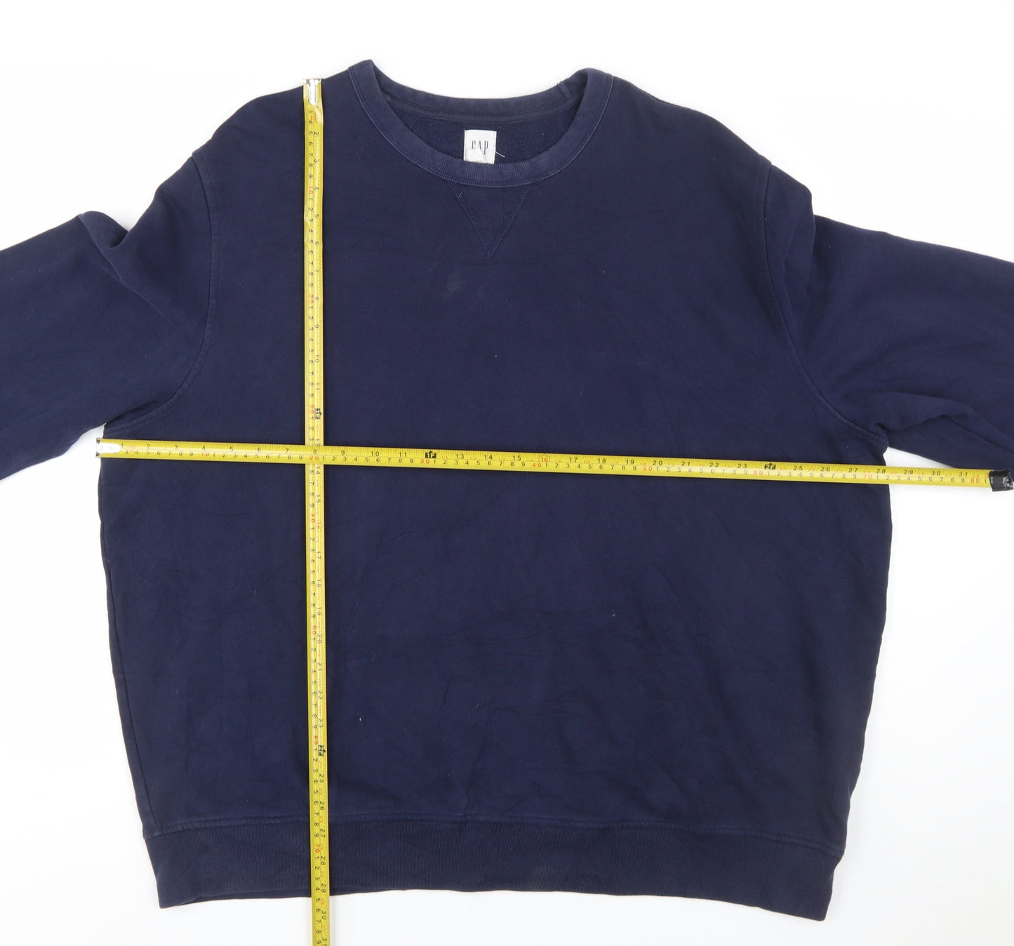GAP Men's Blue 2XL Pullover Crew Neck Sweatshirt