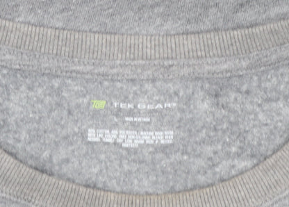 Tek Gear Womens Grey Chicago Bulls Sweatshirt Size L Classic Fit