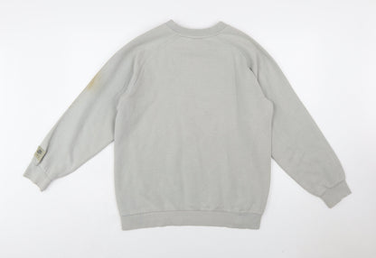 Nike Women’s Grey Air Sweatshirt XL Crew Neck Pullover Logo Print
