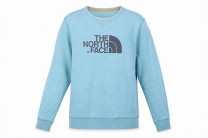 The North Face Men’s Blue Cotton Crew Neck Pullover Sweatshirt S