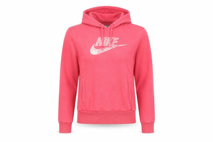 Nike Womens Pink Hoodie Small Size 8/10 Pullover Logo Sweatshirt