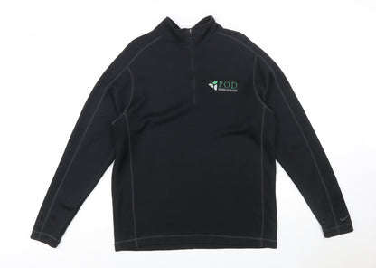 Nike Golf Men's Black L Dri-Fit Quarter Zip Sweatshirt