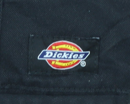 Dickies Men’s Black Slim Fit Chino Trousers W32 L32 Workwear