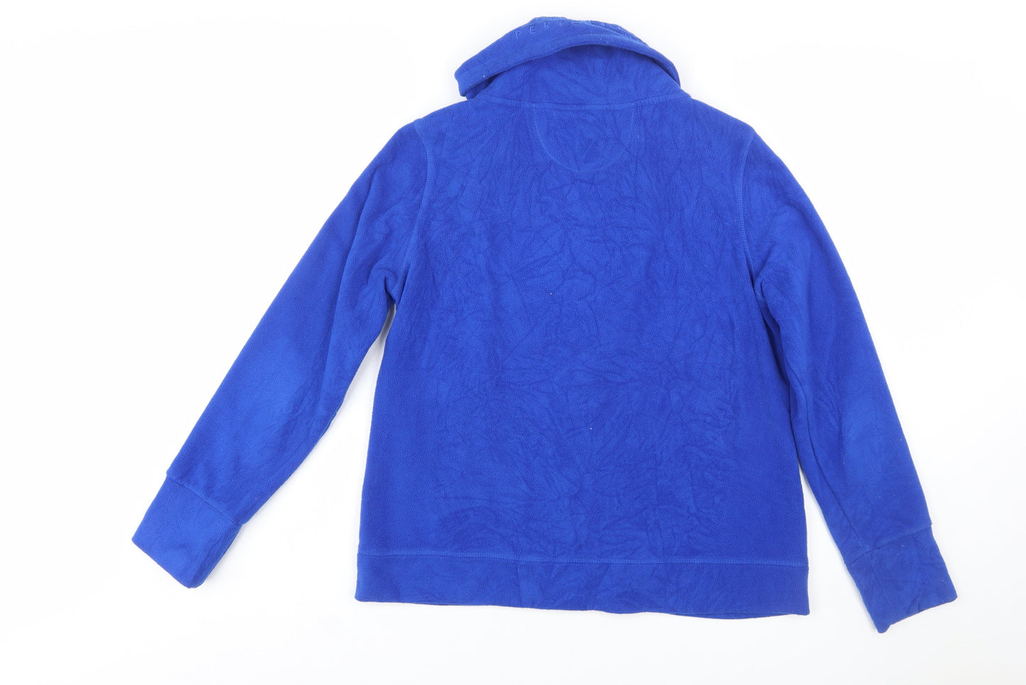 Calvin Klein Performance Women's Blue Fleece Jacket M Quick Dry