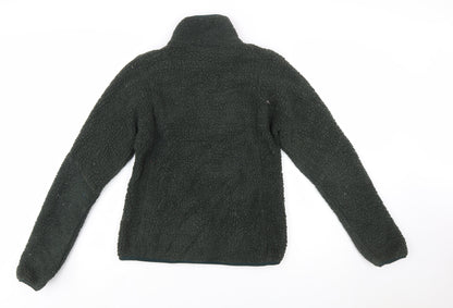 Champion Women's Green Fleece Full Zip Jacket XS
