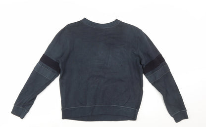 FILA Womens Blue Crew Neck Long Sleeve Sweatshirt Size S