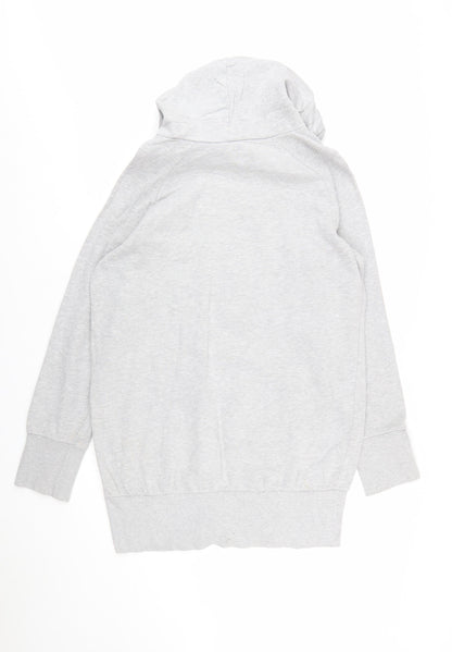 Disney Women's Grey Mickey Mouse Hooded Pullover Sweatshirt XL