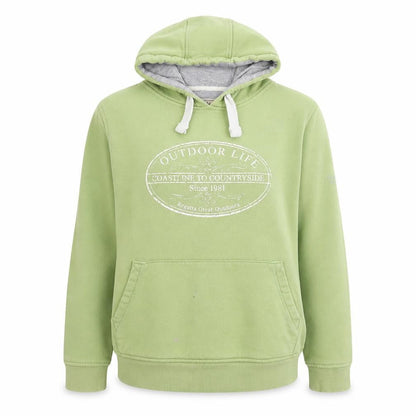 Regatta Great Outdoors Women's Green Pullover Hoodie UK 12
