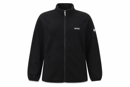 Regatta Great Outdoors Womens Black Fleece Full Zip Jacket UK 18