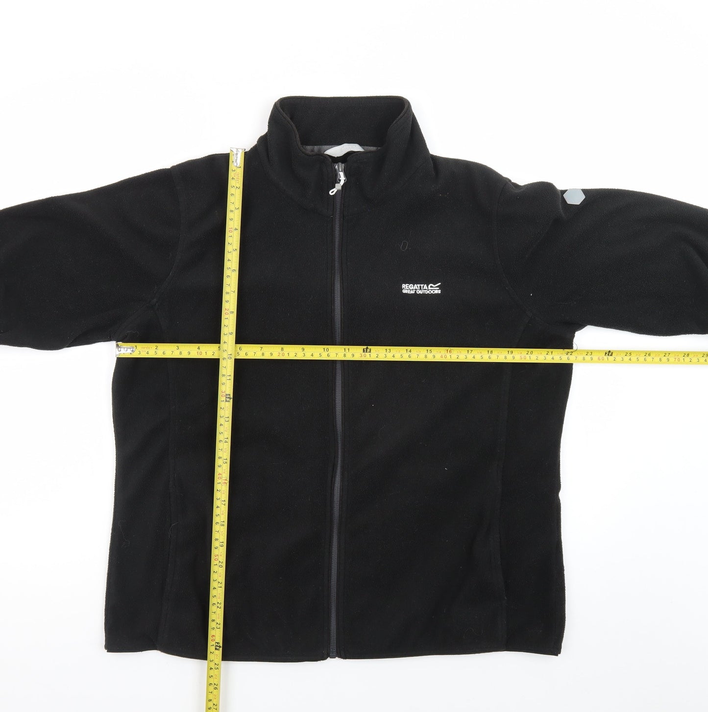 Regatta Great Outdoors Womens Black Fleece Full Zip Jacket UK 18