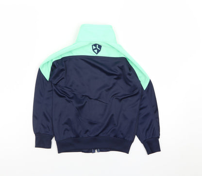 Nike Boys Blue FC Barcelona Track Jacket 4 Years Full Zip Sportswear