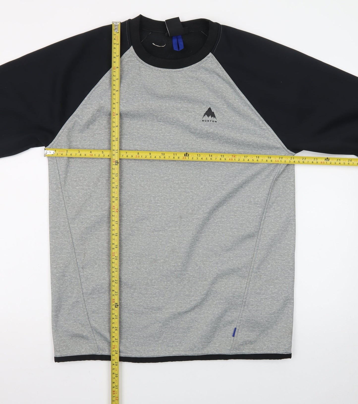Burton Men's Grey Pullover Sweatshirt M Regular Fit Outdoor