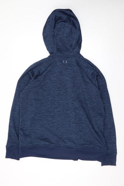 Under Armour Women's Blue XL Pullover Hoodie ColdGear Sweatshirt