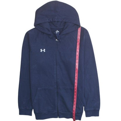 Under Armour Mens Blue XL Full Zip Hoodie Sweatshirt