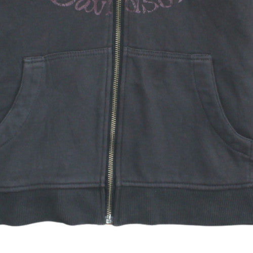 Harley-Davidson Women's Black Full Zip Hoodie Size M Cotton Blend