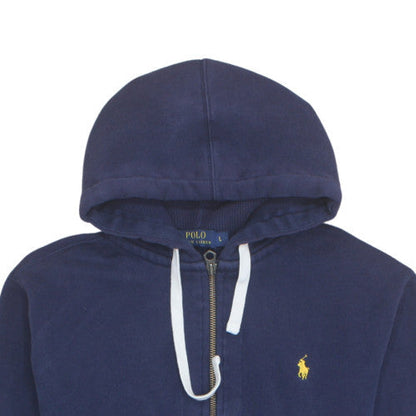 Ralph Lauren Men's Blue Full Zip Hoodie L Regular Fit